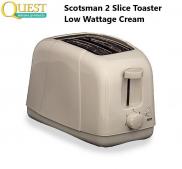 Quest Scotsman Toaster Low Wattage Cream 2 Slice Caravan Motorhome K0036CR