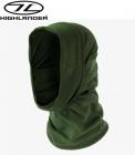 Highlander Thermal Fleece Headover Scarf Neck Warmer Walking Hiking HAT182-OLIVE