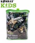 Kombat Kids Army Combat Force Toy Soldier Set Boys Role Play Large 130 Pieces