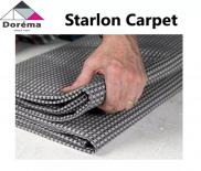 Dorema Starlon Grey 280 x 800cm Heavy Duty Woven Breathable Groundsheet Carpet