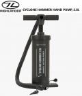 Highlander Cyclone Hammer 2.8L Pump Double Action Black Awning Tent Pump