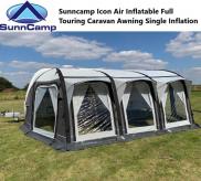 Sunncamp Icon Air Inflatable Full Touring Caravan Awning Single Inflation