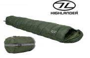 Highlander Phoenix Spark 150 Mummy Sleeping Bag 1-2 Season Military Army Green