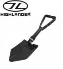 Highlander Double Folding Shovel Compact Folding Heavy Duty Serrated Blade