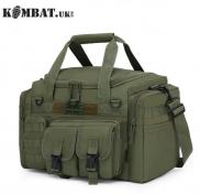 Kombat UK Olive Green Saxon Holdall Cargo Bag 35L Military Bag Army Style 