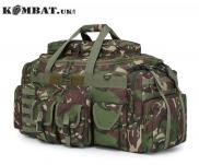 Kombat Saxon 125L Tactical Sports Holdall Cargo External Pockets Army DPM Camo