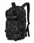 Kombat Small Molle Tactical Army Assault Pack 28L Rucksack BTP Black Camo