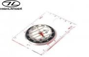 Highlander Map Compass With Neck Cord Hiking Camping Walking Trekking COM026