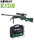 Kombat UK Mini Block Set – Sniper Rifle Building Bricks Construction Kit Toy Gun