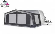 Dorema Monza 240 Deluxe Seasonal Pitch Caravan Awning 28mm Steel Frame