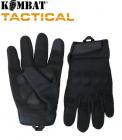 Kombat UK Recon Gloves Armoured Knuckles Army Military Combat - Black