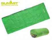 Summit Envelope Green Therma Sleeping Bag 250gsm Camping Festivals SUM611019