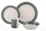 Quest Leisure Fresco Grey 8 Piece Melamine Dinner Set 