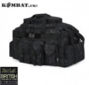 Kombat UK Saxon Holdall 100L Military Bag Army Style Molle BTP Black Camo