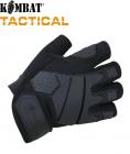 Kombat UK Men's Alpha Fingerless Gloves Tactical Military Shooting Black