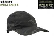 Kombat UK Adults Baseball Cap BTP Military Army Style Hat BTP Black Camo