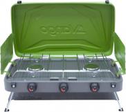 Vango Combi IR Camping Cooker Compact Two Burner Grill And Stove Piezo