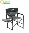 Quest Elite Deluxe Autograph Surrey Chair With Side Table Black/Grey F3027-BL