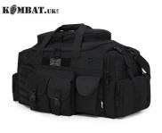 Kombat UK Saxon Holdall 100L Cargo Military Bag Army Style Molle - Black