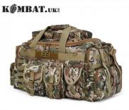 Kombat UK Saxon Holdall 100L Military Bag Army Style Molle Compatible BTP Camo