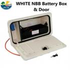 Caravan NBBS New Battery Box & Door System White PO570